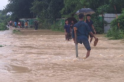 ফেনীতে বন্যা