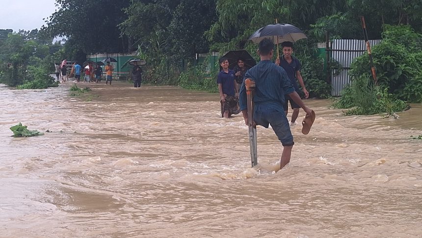 ফেনীতে বন্যা
