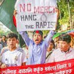 পাহাড়ে নির্যাতনের প্রতিবাদে বিক্ষোভ