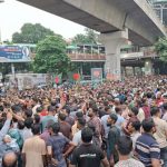 স্বেচ্ছাসেবক দলের অবরোধ