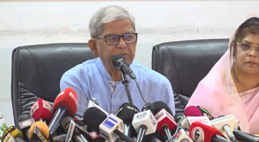 উগ্রবাদ মির্জা ফখরুল