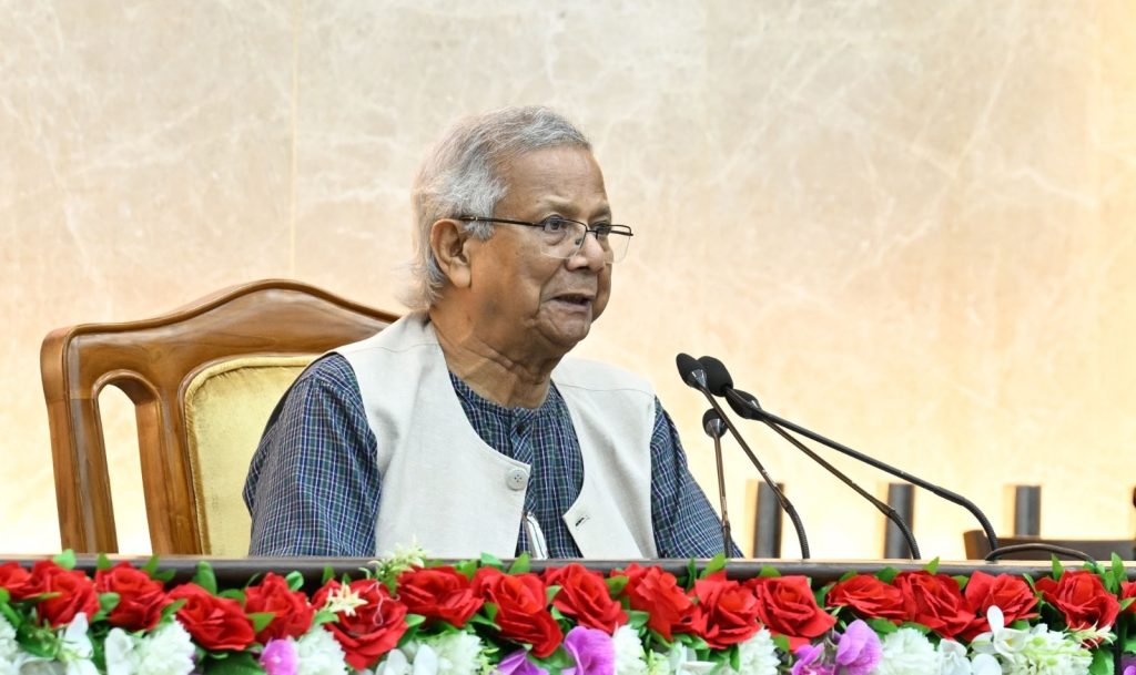 প্রধান উপদেষ্টা মুহাম্মদ ইউনূস