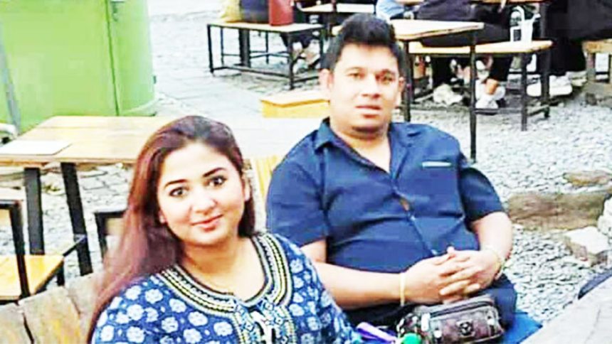 নিহত কেয়া ও তার স্বামী সিফাত। ছবি: সংগৃহীত