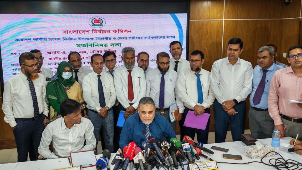 ডিসেম্বরের প্রথমার্ধে জাতীয় নির্বাচনের তফসিল: সিইসি