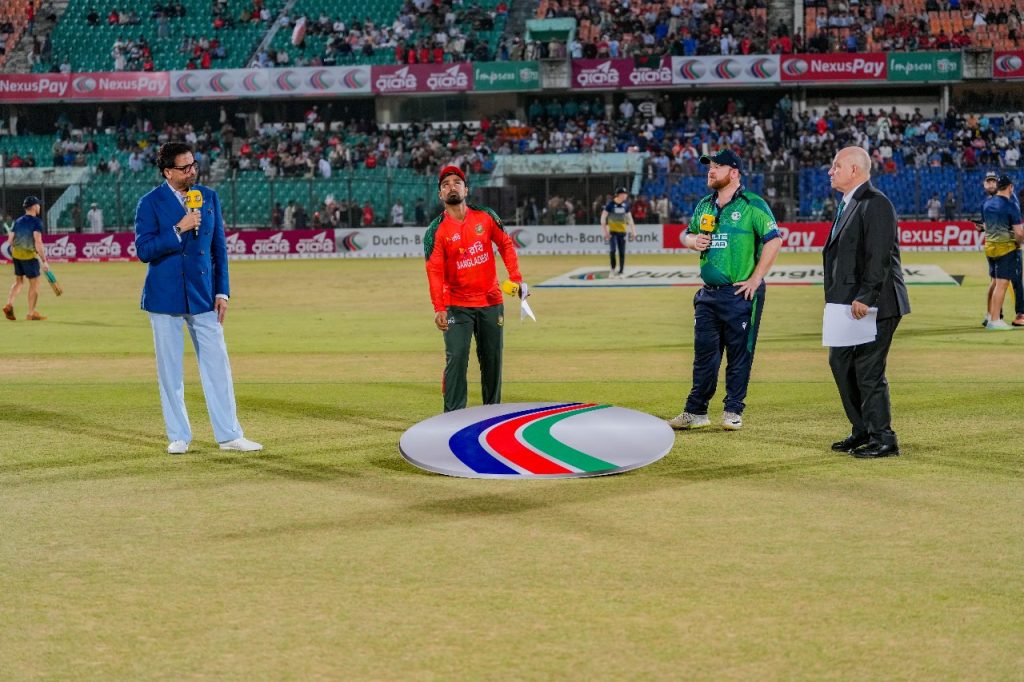 সিরিজ বাঁচানোর ম্যাচে টসে হেরে ফিল্ডিংয়ে বাংলাদেশ