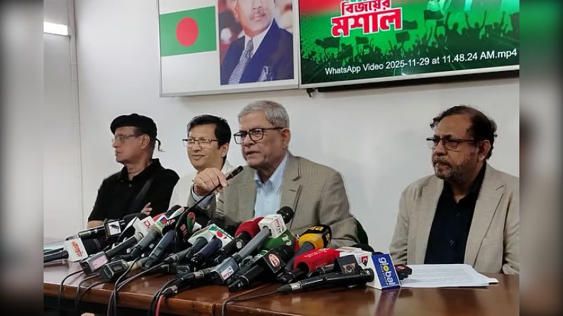 বিদেশে নেওয়ার মতো অবস্থায় নেই খালেদা জিয়া: মির্জা ফখরুল