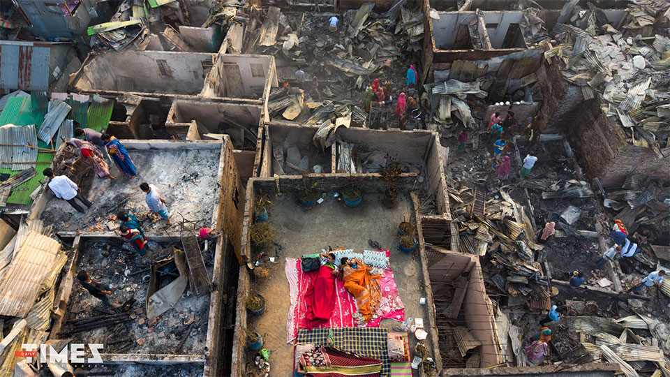 কড়াইলের আগুন তদন্তে ফায়ার সার্ভিসের কমিটি