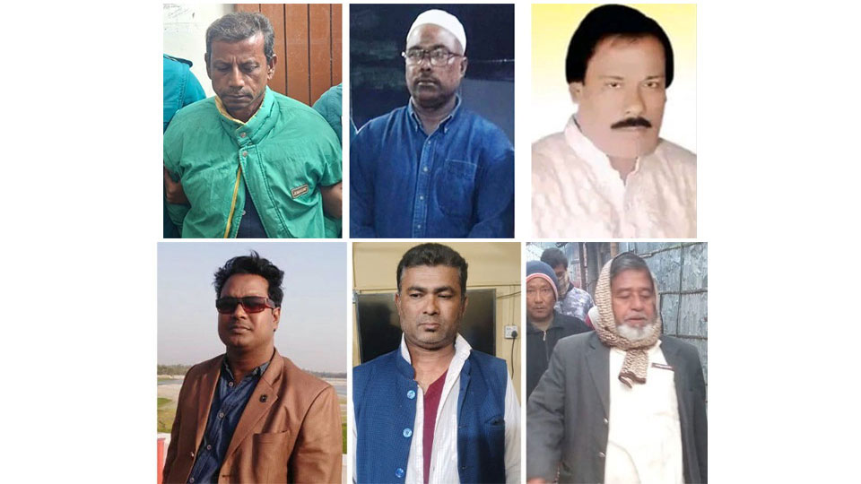 রংপুরে ৬ আওয়ামী লীগ-যুবলীগ নেতা গ্রেপ্তার