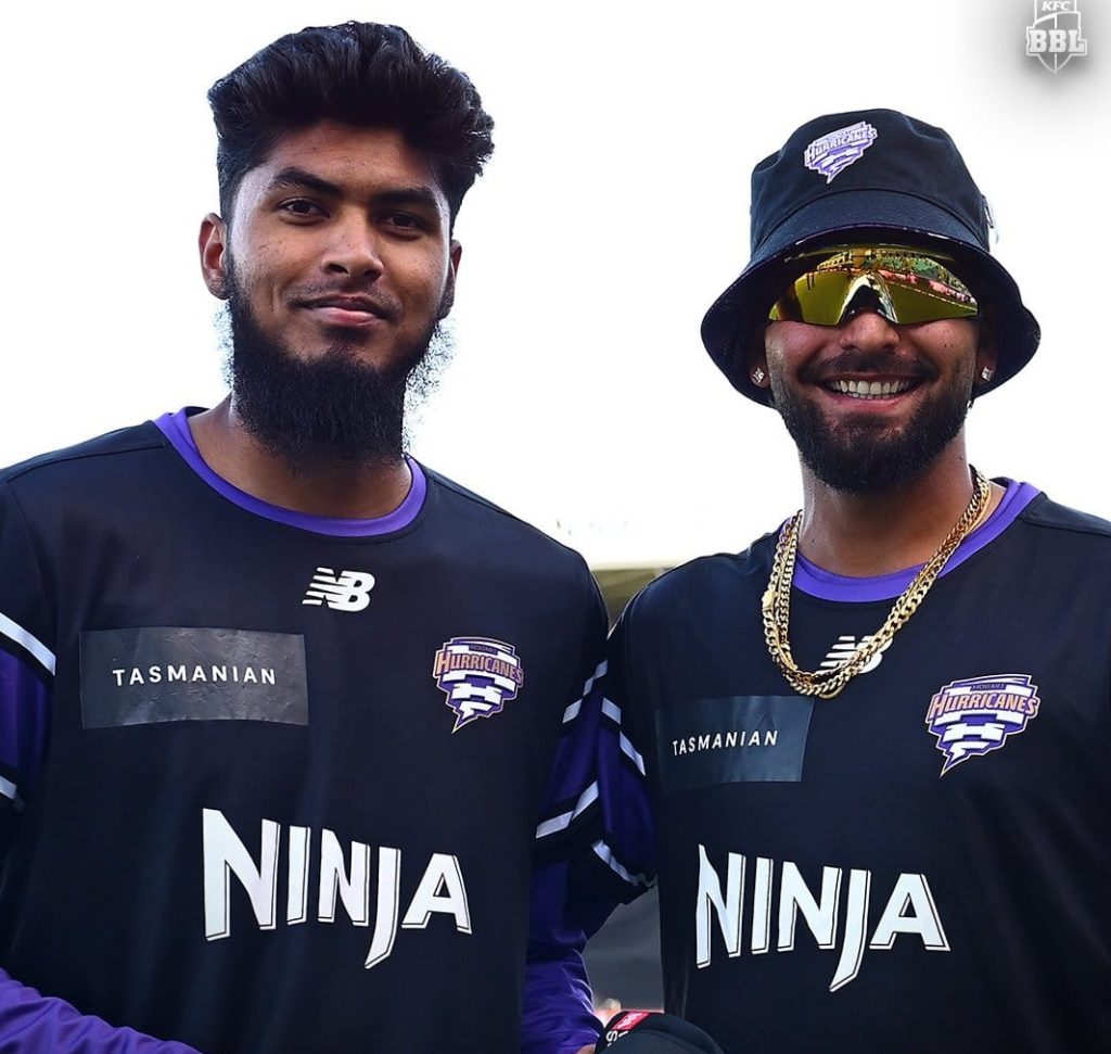 রিশাদের হোবার্টে অভিষেক