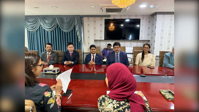 চিকিৎসা ও স্বাস্থ্য খাতে সহযোগিতা জোরদার চায় বাংলাদেশ-মালদ্বীপ