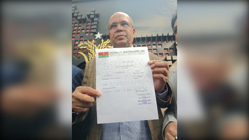 নড়াইল-২ আসনে মনিরুলের পরিবর্তে ফরিদুজ্জামান