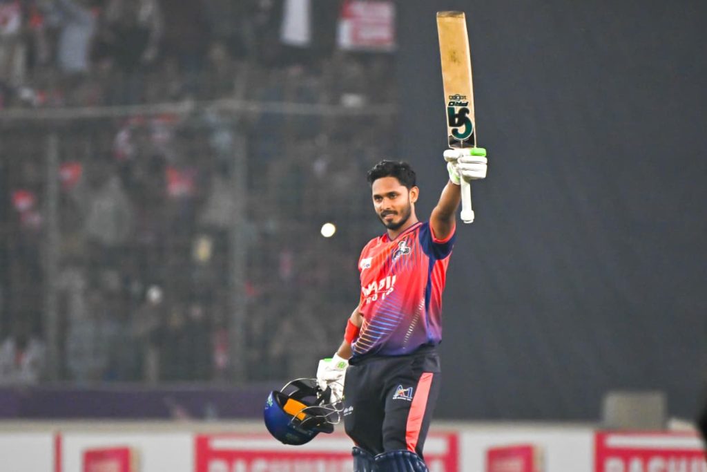তানজিদের ঝোড়ো সন্ধ্যায় বিপিএল চ্যাম্পিয়ন রাজশাহী