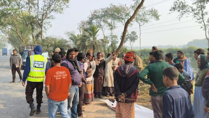 ঝিনাইদহে ট্রাকচাপায় বাইসাইকেল আরোহী নিহত