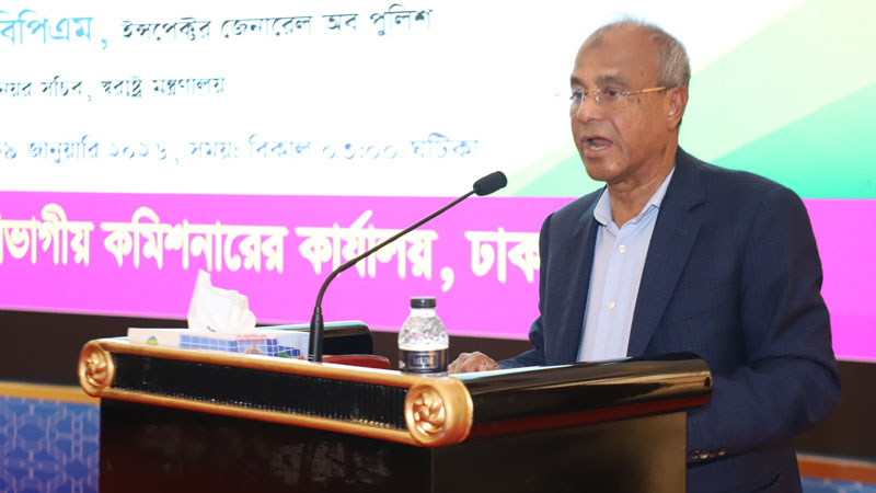 কোনো দলের প্রতি ন্যূনতম পক্ষপাতিত্ব নয়: স্বরাষ্ট্র উপদেষ্টা