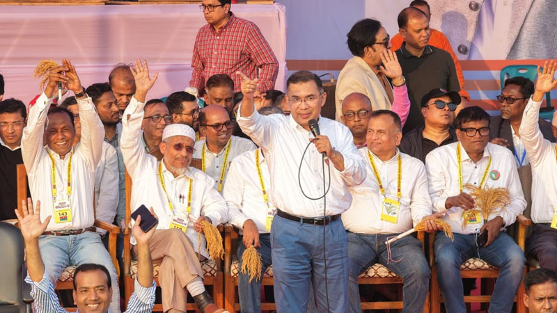 জোট সরকারে জামায়াতের দুই মন্ত্রী কেন পদত্যাগ করেননি, প্রশ্ন তারেকের