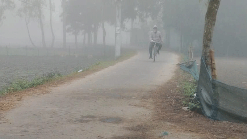 তেঁতুলিয়ায় তাপমাত্রা নামল ৭ ডিগ্রির নিচে