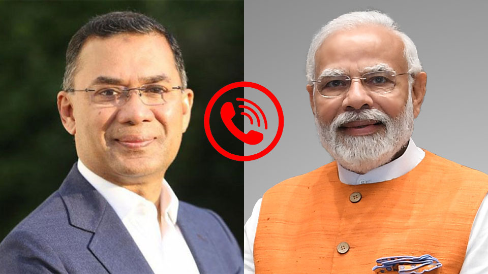 তারেক-মোদী ফোনালাপ