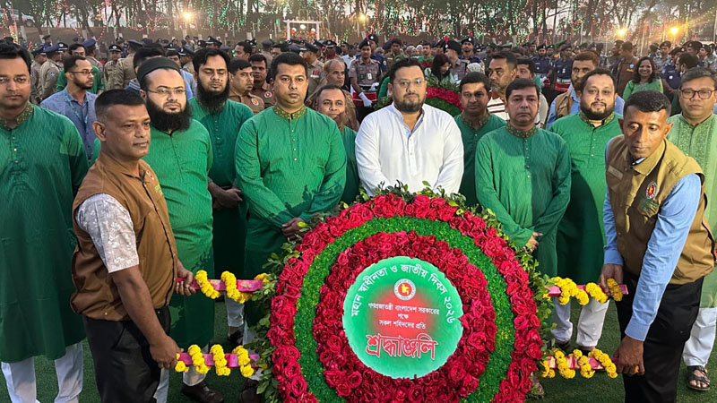 স্বাধীনতা দিবসে শহীদদের প্রতি প্রতিমন্ত্রী মীর হেলালের শ্রদ্ধা