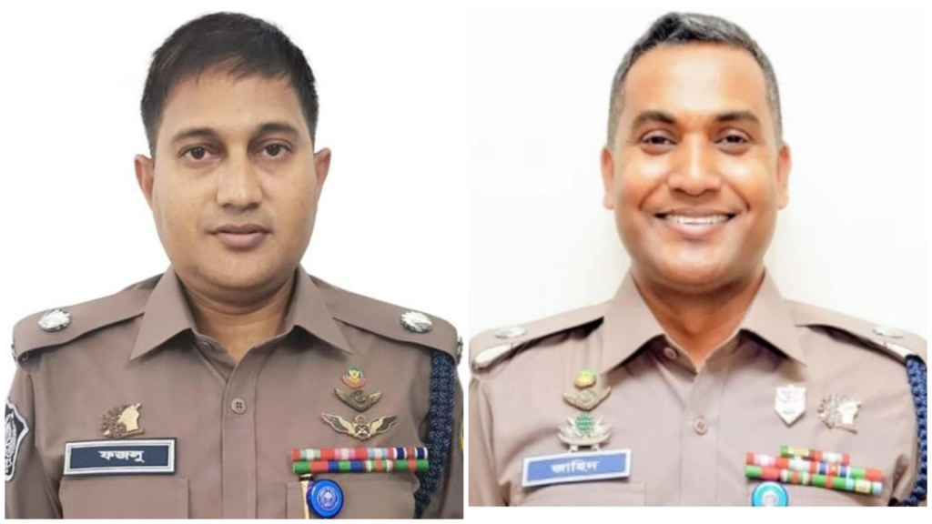 ৩০তম বিসিএস পুলিশ সার্ভিস অ্যাসোসিয়েশনের দায়িত্বে জাহিদ-মিজান