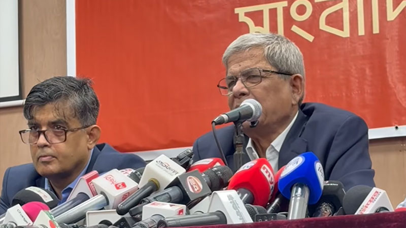 জুলাই সনদ নিয়ে বিভ্রান্তি ছড়ানোর চেষ্টা করা হচ্ছে: ফখরুল