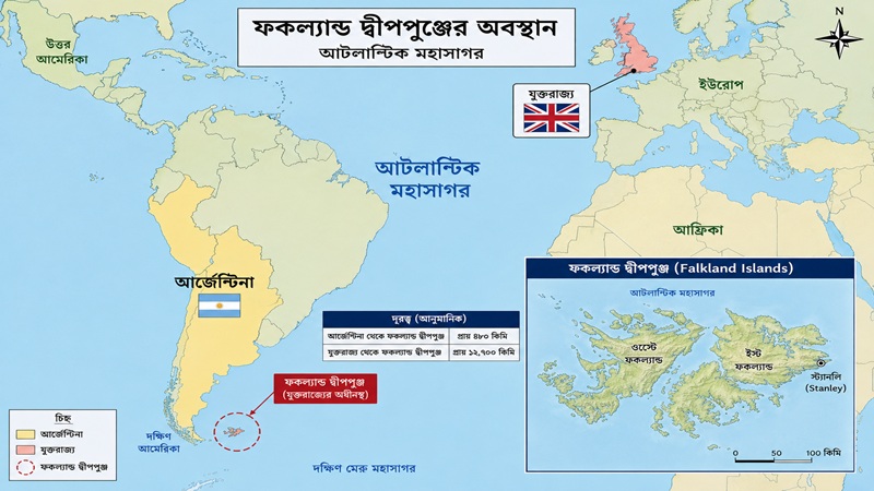 ফুটবলে ফিরে এল ফকল্যান্ড যুদ্ধ!