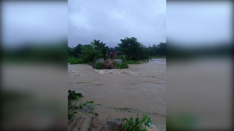 অতিবৃষ্টি ও পাহাড়ি ঢলে উপদাখালীর পানি বিপৎসীমার ওপরে
