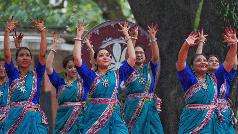 চারুকলায় ৩০০ নৃত্যশিল্পী নিয়ে বর্ষাবরণ ‘ঘনঘটা ২’