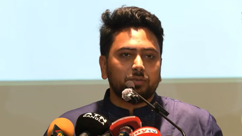 সাংবাদিকদের স্বাধীনভাবে কাজের পরিবেশ নিশ্চিতের দাবি নাহিদের