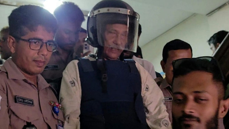 জুলাইয়ের হত্যা মামলায় গ্রেপ্তার দেখানো হলো শাহজাহান ওমরকে