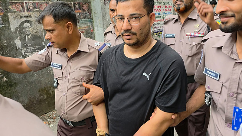 জাল টাকায় স্বর্ণ কিনতে গিয়ে গ্রেপ্তার রুবেল ২ দিনের রিমান্ডে