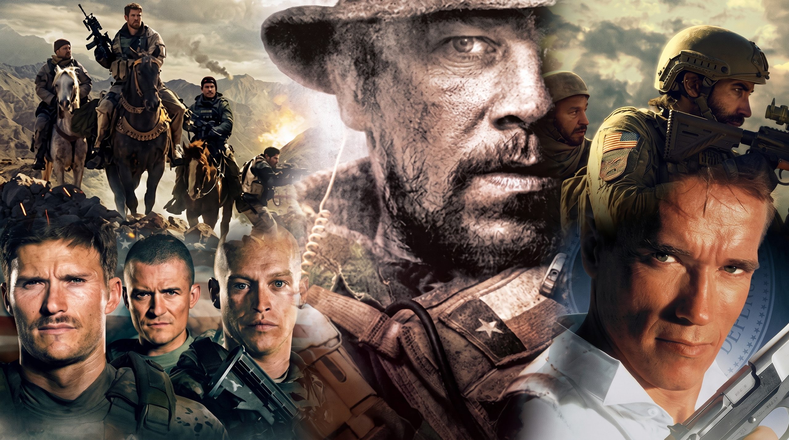 9-11 themed cinema collage