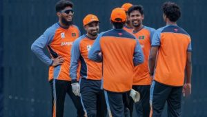 পাকিস্তানের বিপক্ষে ম্যাচের আগে অনুশীলনে বাংলাদেশ