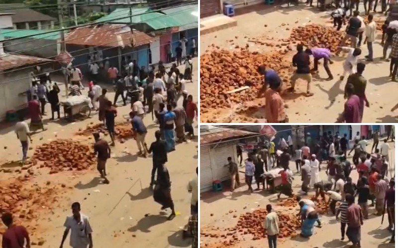 হবিগঞ্জে সিএনজি-টমটম চালকদের সংঘর্ষে আহত ৩০