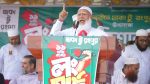 হাটিকুমরুলে ১১ দলীয় জোটের লংমার্চের পথসভা