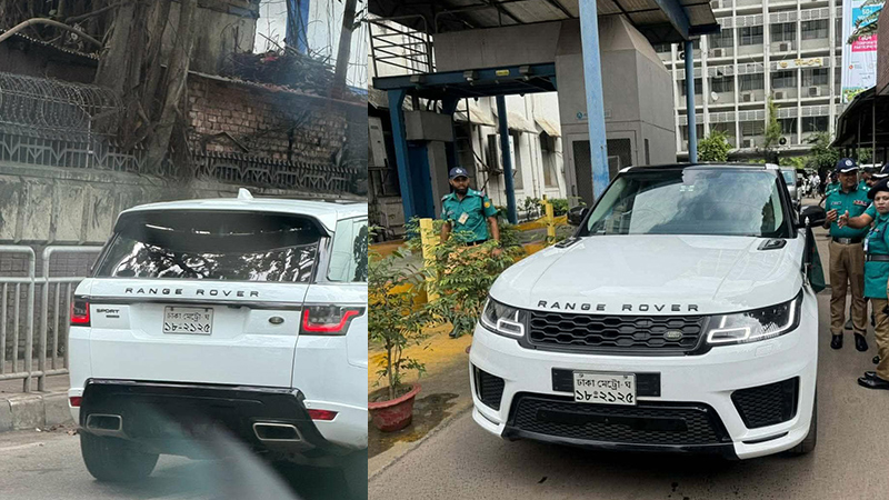 মন্ত্রীর গাড়ি উল্টোপথে, ২ মামলা দিল ট্রাফিক পুলিশ