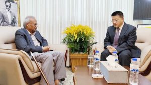 রুহুল কবির রিজভীর সঙ্গে চীনা রাষ্ট্রদূতের সাক্ষাৎ