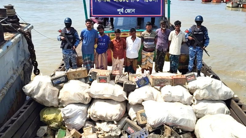 পতেঙ্গায় ৩৩ লাখ টাকার চোরাই মালামালসহ আটক ৭