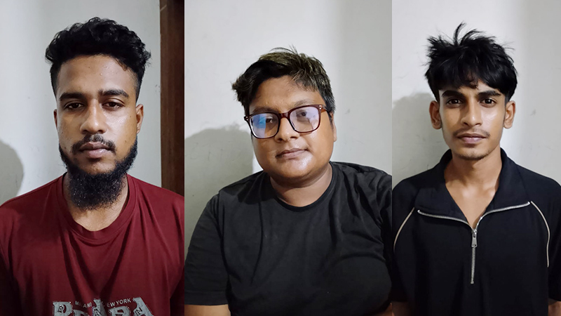 সিরাজগঞ্জে যুবলীগের ব্যানারে ঝটিকা মিছিল, গ্রেপ্তার ৩