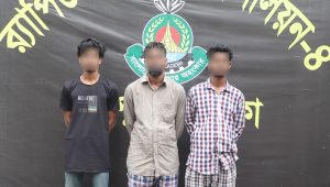 স্ত্রীকে গুলি, অস্ত্র লুকাতে গিয়ে ছেলে ও বন্ধুসহ গ্রেপ্তার স্বামী