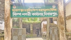 দিনাজপুর বিসিক: বিনিয়োগ বাড়লেও মেলেনি কাঙ্ক্ষিত সেবা