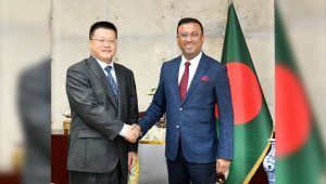 চীনা রাষ্ট্রদূতের বিদায়ী সাক্ষাৎ, ঢাকা-বেইজিং সম্পর্ক জোরদারের প্রত্যয়
