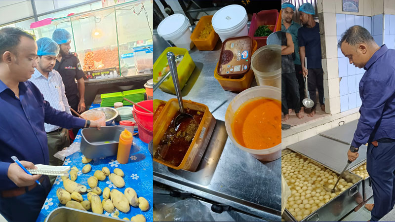চট্টগ্রামে পচা-বাসি খাবার বিক্রি: ১৯ প্রতিষ্ঠানকে জরিমানা, গ্রেপ্তার ১