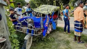 চুয়াডাঙ্গায় সড়ক দুর্ঘটনায় নারীর মৃত্যু, আহত ৩