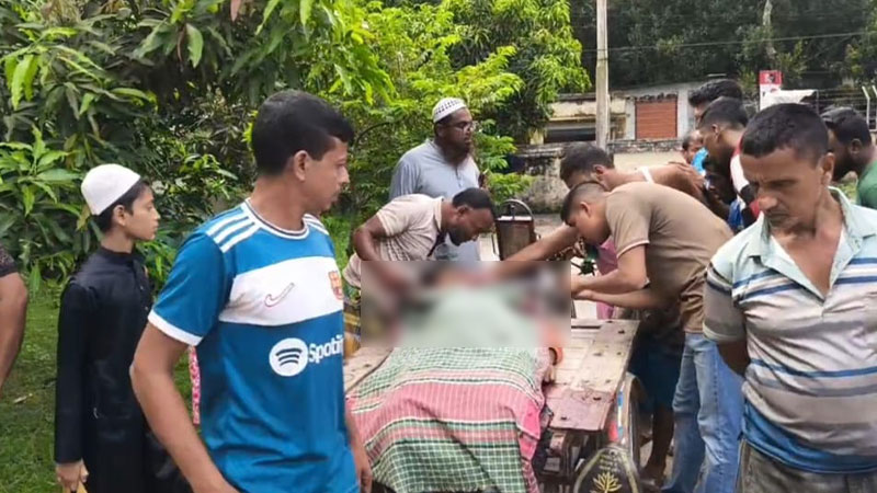 নড়াইলে ভ্যানচালককে কুপিয়ে হত্যা