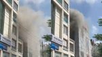 ধানমণ্ডিতে এপেক্স শোরুমে আগুন