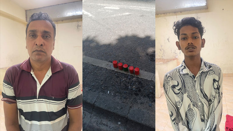 গুলশানে আ.লীগের ২ কর্মী আটক, ককটেল উদ্ধার