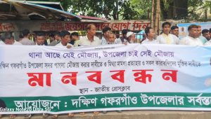 দক্ষিণ গফরগাঁও উপজেলা ভবন পাগলায় স্থাপনের দাবি