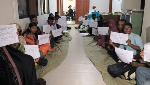 নিয়োগপত্রের দাবিতে সুপারিশ প্রাপ্ত ৫১ শিক্ষকের অনশন