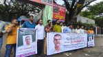 সাংবাদিক কামরুজ্জামানের বিরুদ্ধে মামলার প্রতিবাদে মানববন্ধন