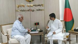 পাহাড়ে আধুনিক কৃষির বিকাশে সহযোগিতা চাইলেন পার্বত্য মন্ত্রী